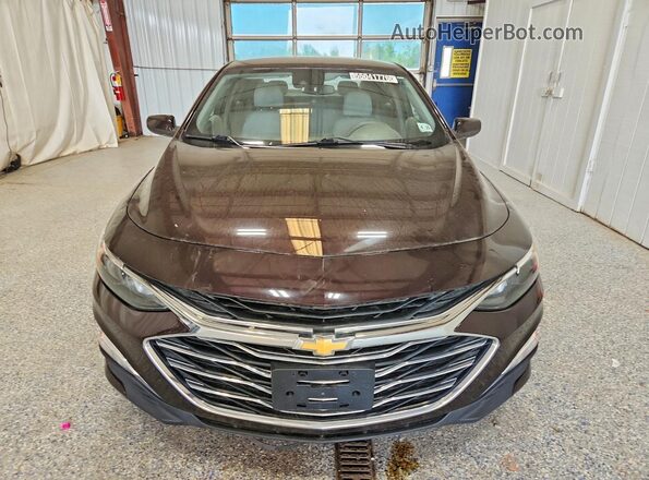 1G1ZC5ST9LF112504 2020 CHEVROLET MALIBU Burgundy Front view