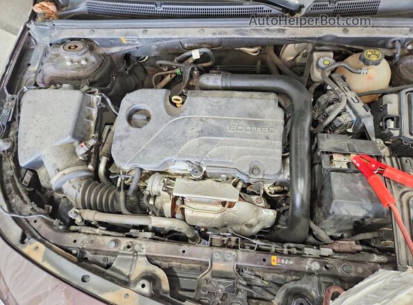 1G1ZC5ST9LF112504 2020 CHEVROLET MALIBU Burgundy Rear interior view