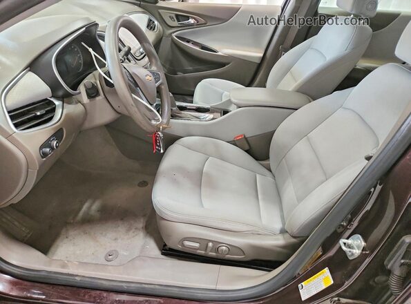 1G1ZC5ST9LF112504 2020 CHEVROLET MALIBU Burgundy Front interior view