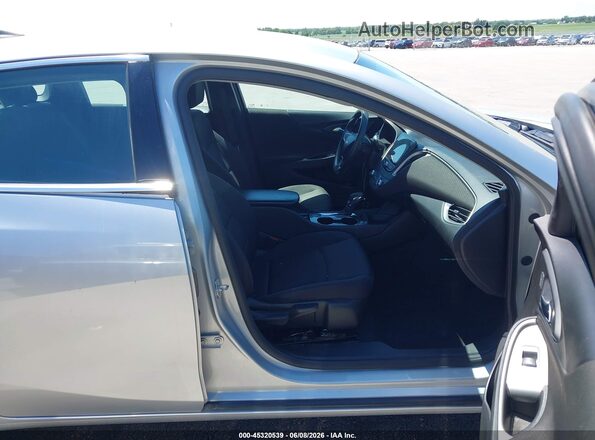 1G1ZC5ST9MF003400 2021 CHEVROLET MALIBU Серебряный Вид салона спереди