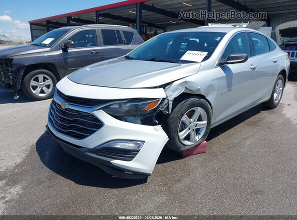 1G1ZC5ST9MF003400 2021 CHEVROLET MALIBU Серебряный Вид спереди