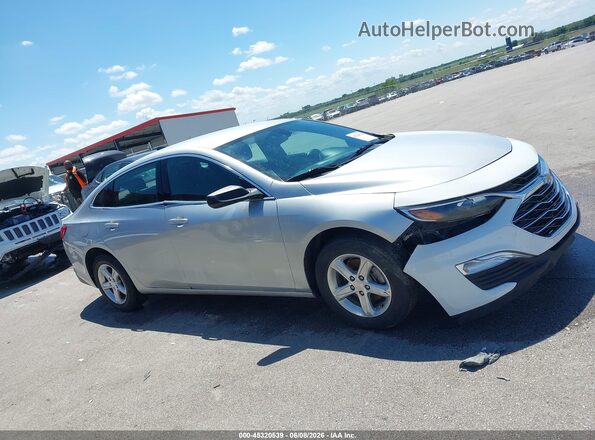 1G1ZC5ST9MF003400 2021 CHEVROLET MALIBU Серебряный Вид задней части салона