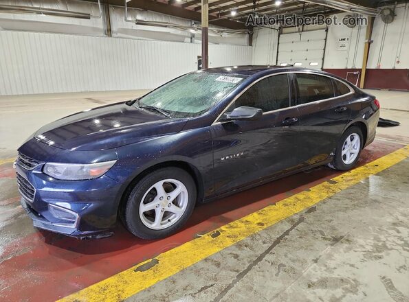 1G1ZC5STXGF220586 2016 CHEVROLET MALIBU Синий 