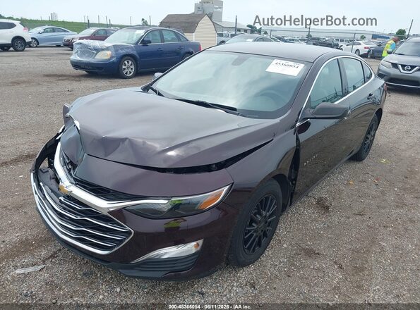 1G1ZC5STXLF081067 2020 CHEVROLET MALIBU Purple Vista tres cuartos delantera izquierda