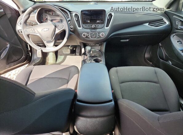 1G1ZC5STXMF054629 2021 CHEVROLET MALIBU Maroon 