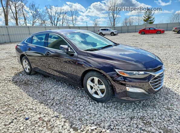 1G1ZC5STXMF054629 2021 CHEVROLET MALIBU Maroon 