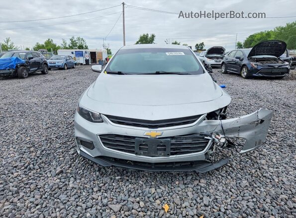 1G1ZD5ST0JF109873 2018 CHEVROLET MALIBU Silver წინა ხედი