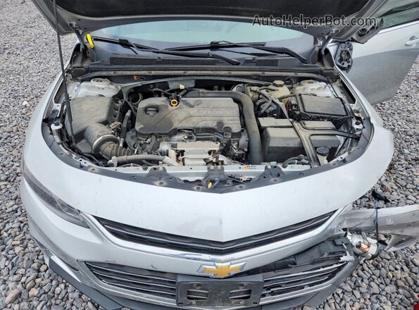 1G1ZD5ST0JF109873 2018 CHEVROLET MALIBU Silver უკანა სალონის ხედი