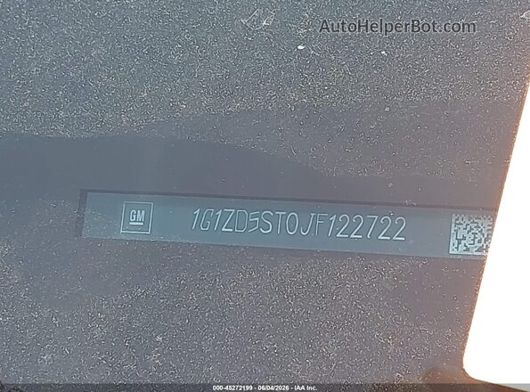 1G1ZD5ST0JF122722 2018 CHEVROLET MALIBU Tan Engine compartment view