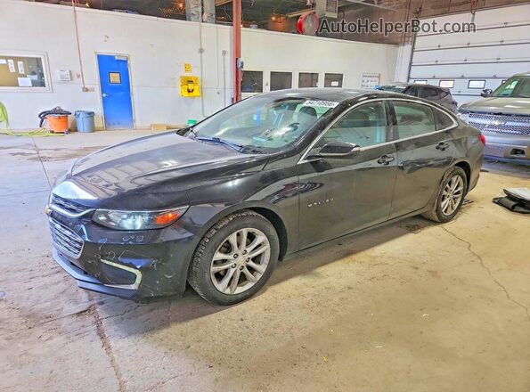 1G1ZD5ST0JF125619 2018 CHEVROLET MALIBU Black Tył lewy