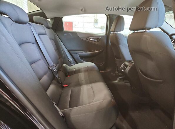1G1ZD5ST0JF125619 2018 CHEVROLET MALIBU Black Widok komory silnika