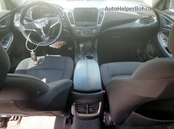 1G1ZD5ST0JF162802 2018 CHEVROLET MALIBU Silver Dashboard view