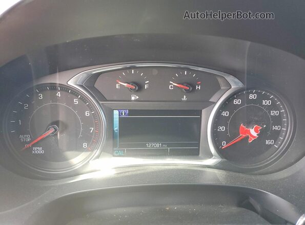1G1ZD5ST0JF162802 2018 CHEVROLET MALIBU Silver Instrument cluster view