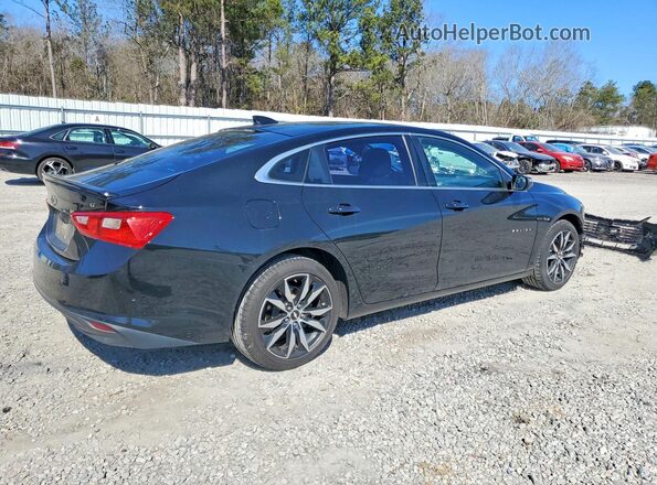 1G1ZD5ST0JF182760 2018 CHEVROLET MALIBU Black Tył prawy
