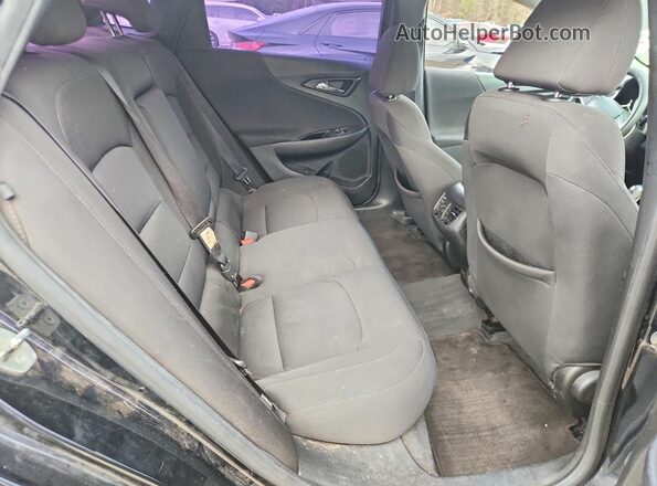 1G1ZD5ST0JF200707 2018 CHEVROLET MALIBU Black Вид задніх сидінь