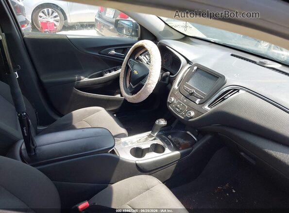 1G1ZD5ST0JF238308 2018 CHEVROLET MALIBU Black Front interior view