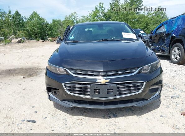 1G1ZD5ST0JF238308 2018 CHEVROLET MALIBU Black Instrument cluster view