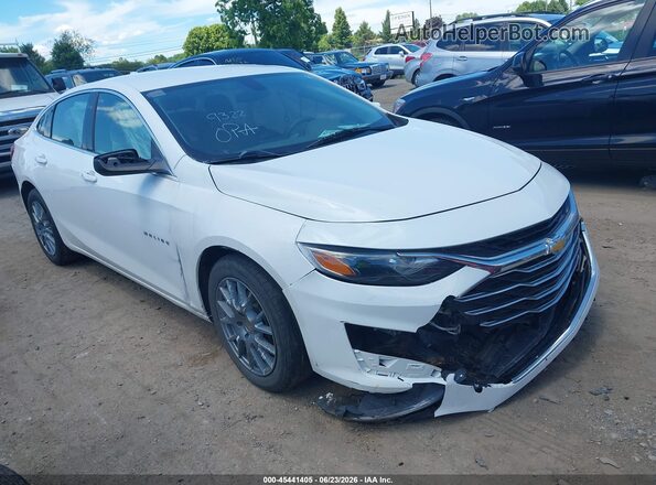 1G1ZD5ST0KF119322 2019 CHEVROLET MALIBU White Vista interior trasera