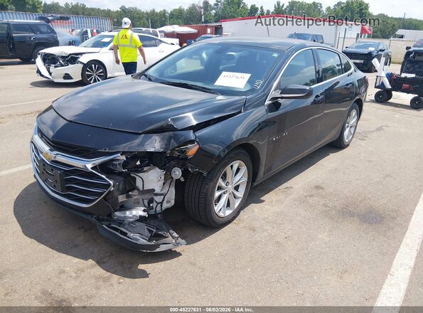 1G1ZD5ST0KF170965 2019 CHEVROLET MALIBU Black Przód lewy