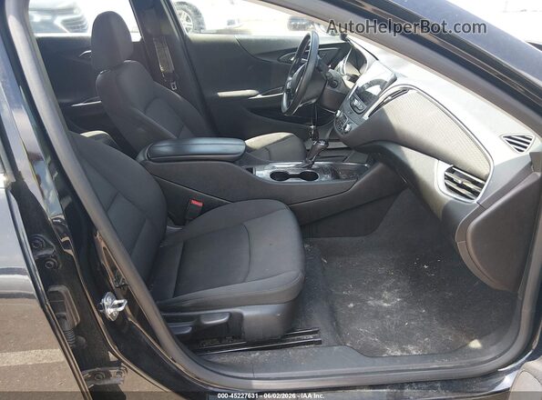 1G1ZD5ST0KF170965 2019 CHEVROLET MALIBU Black Widok wnętrza z przodu