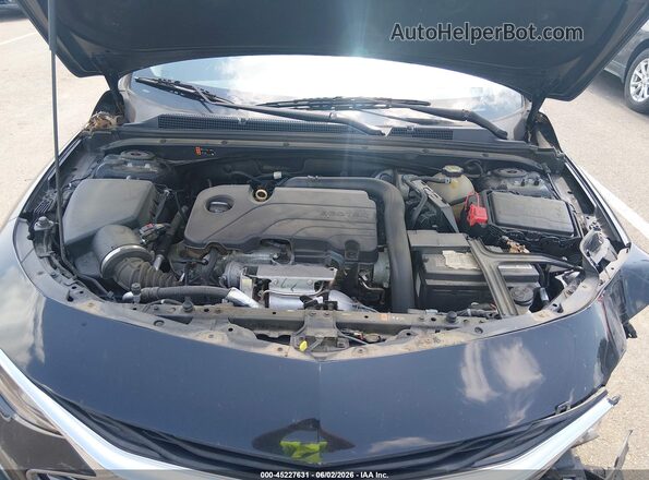 1G1ZD5ST0KF170965 2019 CHEVROLET MALIBU Black Widok z tyłu