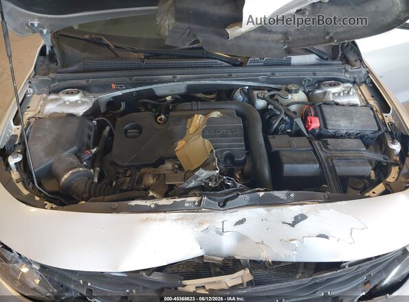 1G1ZD5ST0KF197227 2019 CHEVROLET MALIBU Silver Widok z tyłu