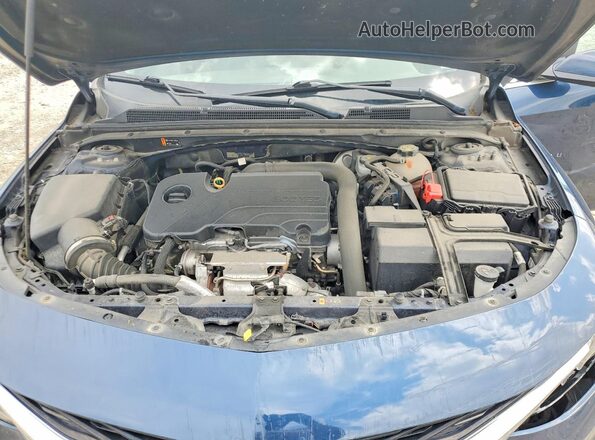 1G1ZD5ST0LF060063 2020 CHEVROLET MALIBU Blue Rear interior view