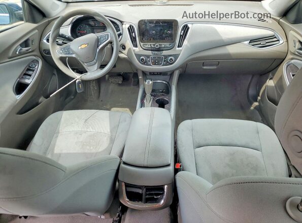 1G1ZD5ST0LF060063 2020 CHEVROLET MALIBU Blue Dashboard view