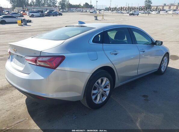 1G1ZD5ST0LF114154 2020 CHEVROLET MALIBU Silver Trasero derecho