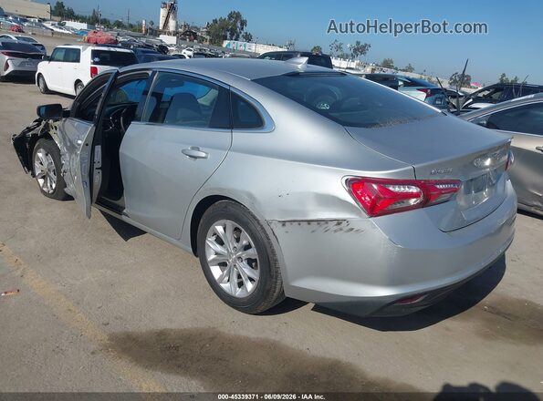 1G1ZD5ST0LF114154 2020 CHEVROLET MALIBU Silver Trasero izquierdo