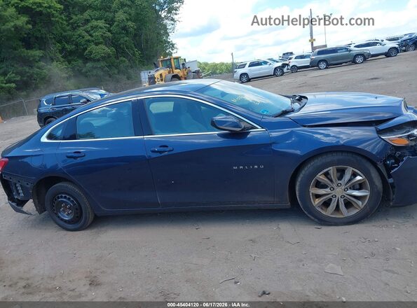 1G1ZD5ST0MF012032 2021 CHEVROLET MALIBU Синий Вид задней части салона