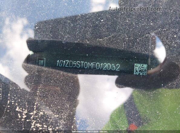1G1ZD5ST0MF012032 2021 CHEVROLET MALIBU Синий Вид подкапотного пространства