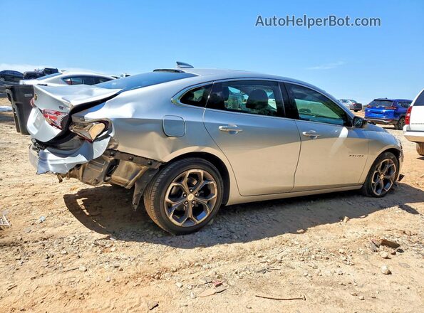 1G1ZD5ST0MF076376 2021 CHEVROLET MALIBU Silver Trasero derecho