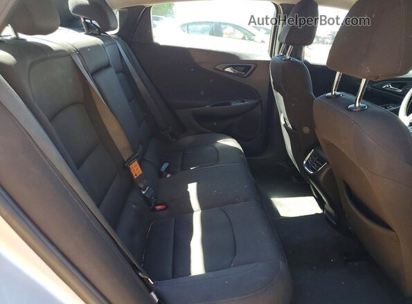 1G1ZD5ST0MF076376 2021 CHEVROLET MALIBU Silver Vista de los asientos traseros