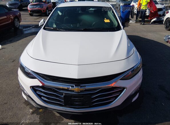 1G1ZD5ST0NF134214 2022 CHEVROLET MALIBU White Вид щитка приладів