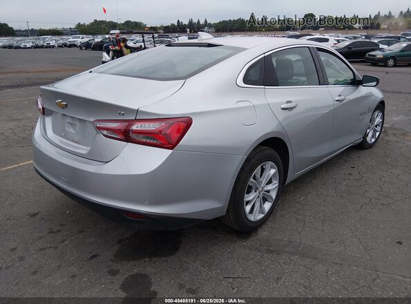 1G1ZD5ST0NF159548 2022 CHEVROLET MALIBU Silver Trasero derecho