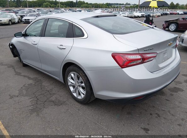 1G1ZD5ST0NF159548 2022 CHEVROLET MALIBU Silver Trasero izquierdo