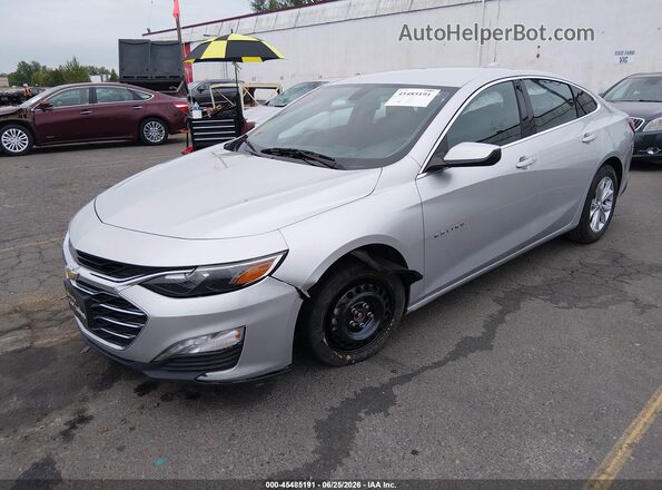 1G1ZD5ST0NF159548 2022 CHEVROLET MALIBU Silver Vista tres cuartos delantera izquierda