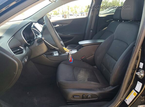 1G1ZD5ST0PF190544 2023 CHEVROLET MALIBU Black Front interior view