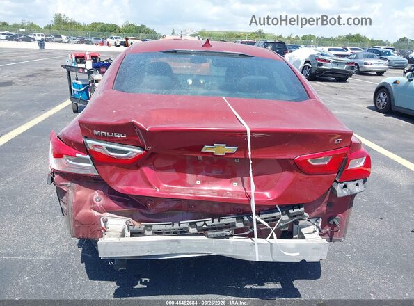 1G1ZD5ST1JF115374 2018 CHEVROLET MALIBU Красный Вид спереди