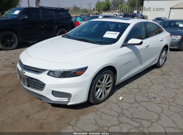 1G1ZD5ST1JF129372 2018 CHEVROLET MALIBU White Przód lewy