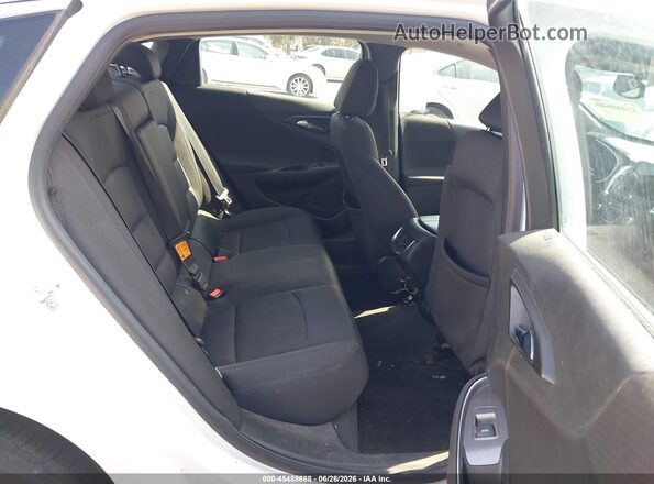 1G1ZD5ST1JF129372 2018 CHEVROLET MALIBU White Widok naklejki z numerem VIN