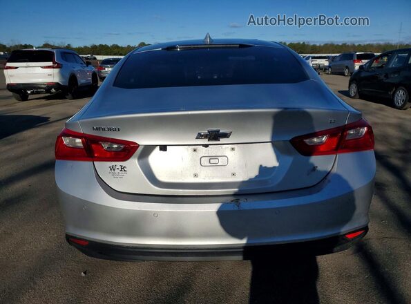 1G1ZD5ST1JF137746 2018 CHEVROLET MALIBU Silver Rear view