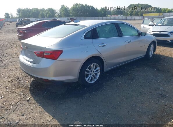 1G1ZD5ST1JF149461 2018 CHEVROLET MALIBU Silver Trasero derecho