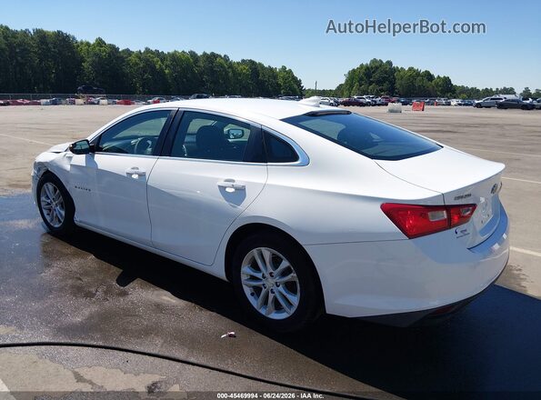 1G1ZD5ST1JF180435 2018 CHEVROLET MALIBU White Задня ліва чверть