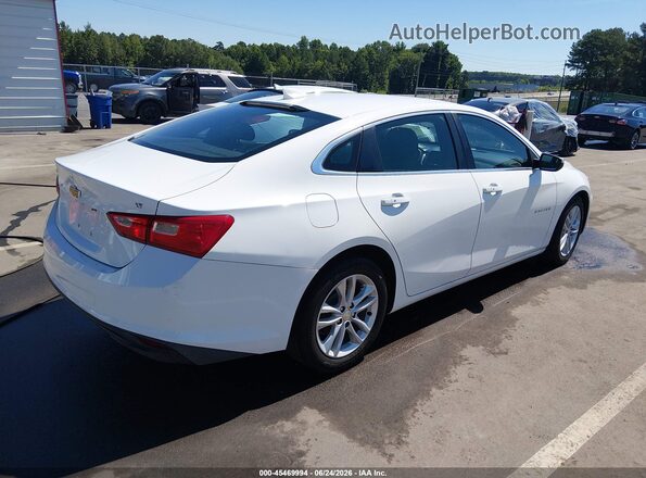 1G1ZD5ST1JF180435 2018 CHEVROLET MALIBU White Задня права чверть