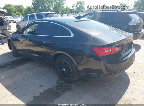 1G1ZD5ST1JF201381 2018 CHEVROLET MALIBU Black Задня ліва чверть