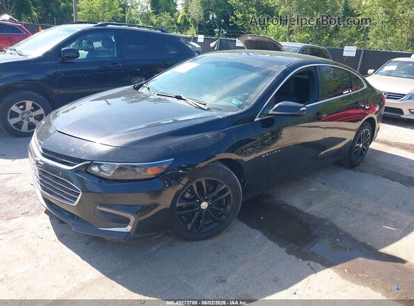 1G1ZD5ST1JF201381 2018 CHEVROLET MALIBU Black Передня ліва чверть
