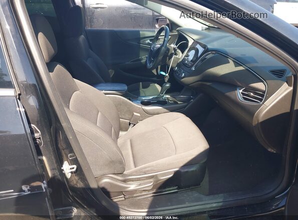 1G1ZD5ST1JF201381 2018 CHEVROLET MALIBU Black Вид салону спереду