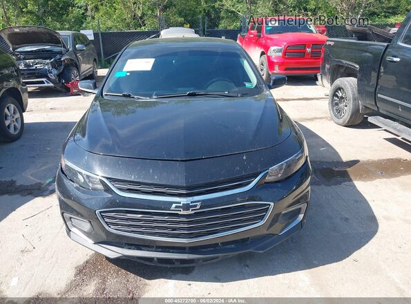 1G1ZD5ST1JF201381 2018 CHEVROLET MALIBU Black Вид щитка приладів